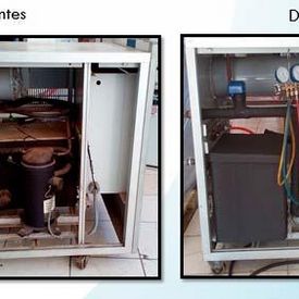 Manutenção de chiller