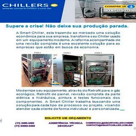 Manutenção preventiva em chiller